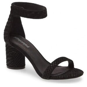 Laura suede snakeskin print Jeffery Campbell shoes